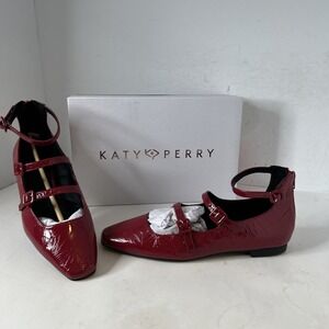 Katy Perry The Confidant Mary Jane Crimson Red Sz 9M